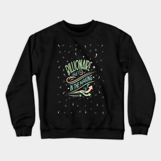 hard working Crewneck Sweatshirt